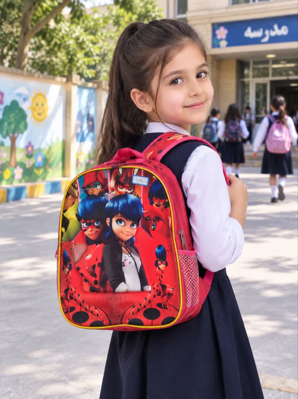 کوله پشتی طرح دار کودک